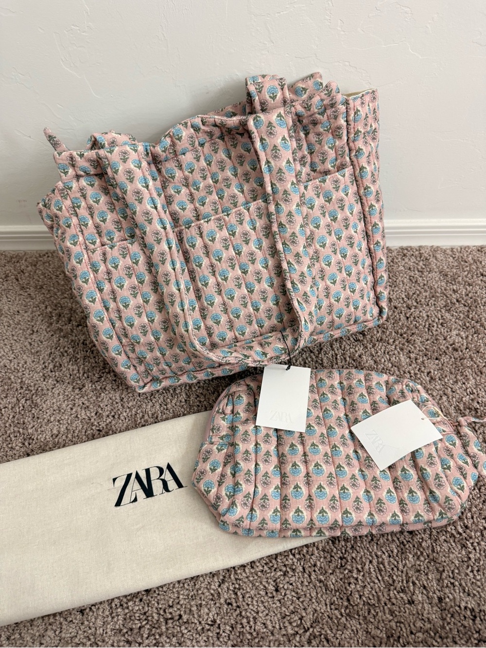 Zara diaper bag NWT